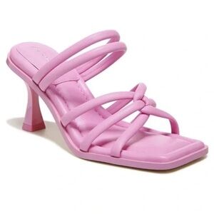 Circus By Sam Edelman Savanna Sandal Shoes in Pink Carnation Heels Size 8